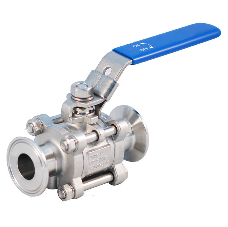 Tri-Clamp 3-Piece Ball Valve