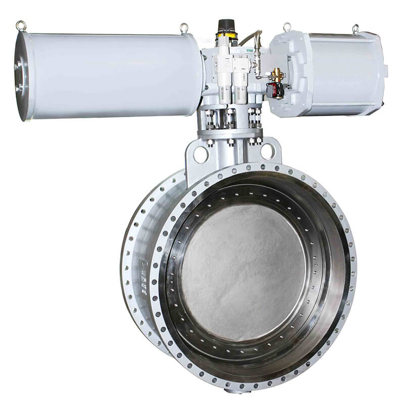 Triple Eccentric High Performance Butterfly Valves, Double Flanged