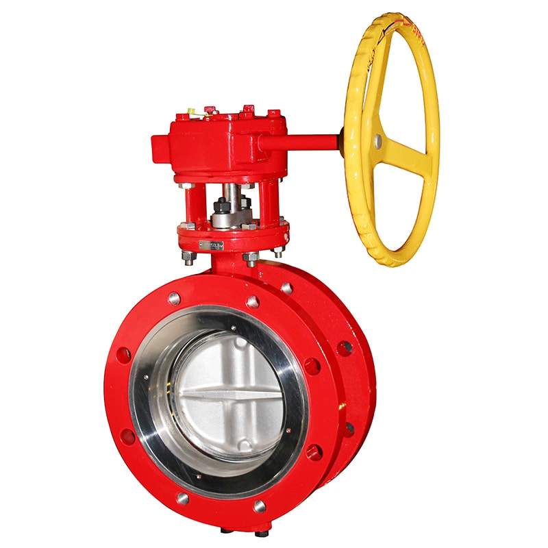 Double Eccentric High Performance Butterfly Valve, Double Flanged Type