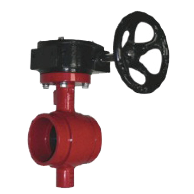 Concentric Groove Type Butterfly Valve