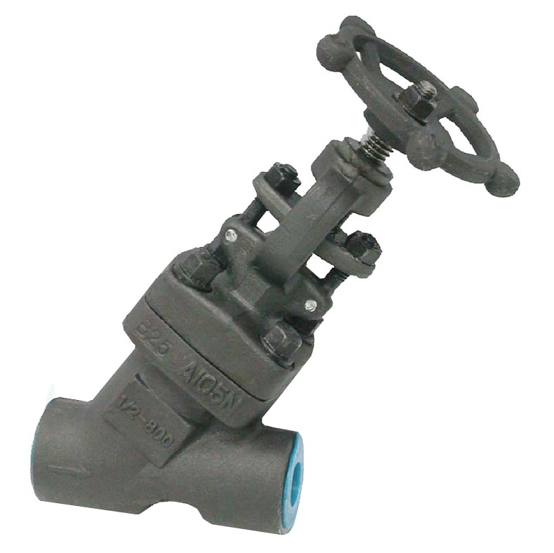 Forged Steel Y-Pattern Globe Valve