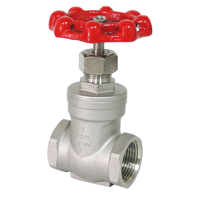 Stainless Steel Non-Rising Stem Threaded Gate Valve