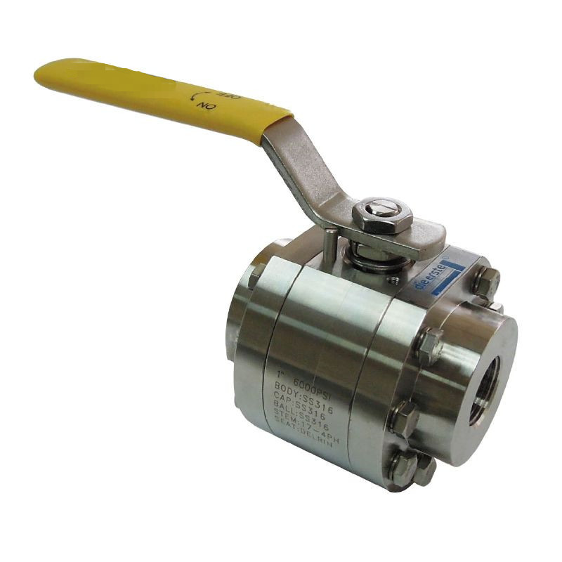 Three-Piece High Pressure Ball Valve
