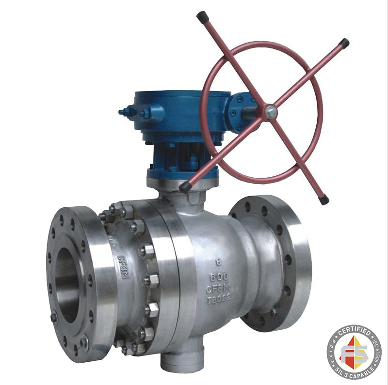 Soft-Seated Trunnion 2-Piece Flanged Ball valve