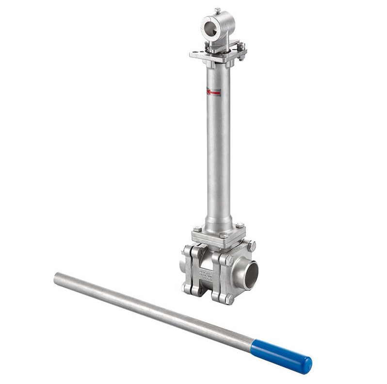 Direct Mount 3-Piece Full Port Cryogenic Ball Valve
