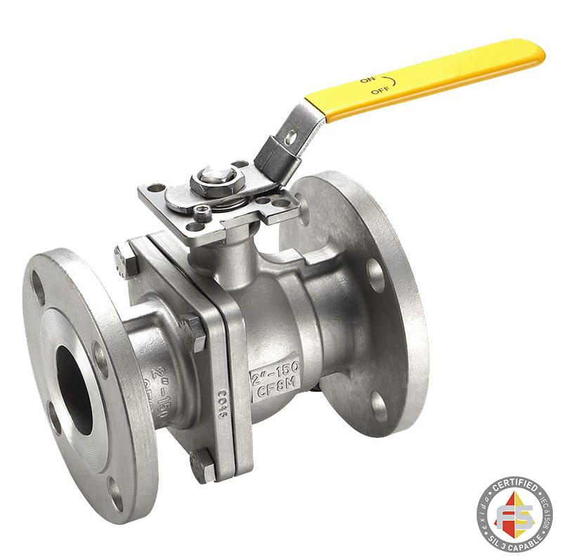 Fire Safe Direct Mount Flanged Ball Valve
