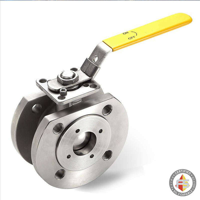 Fire Safe Wafer Type Direct Mount 1-Piece Ball Valve