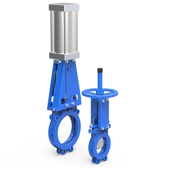 Integral Bi-directional Seal Non-groove Knife Gate Valve