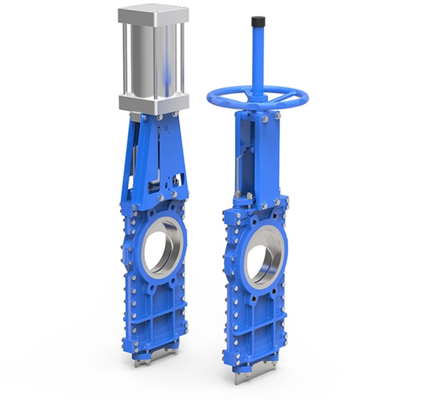 Bi-directional Seal Knife Gate Valve/Disc Through Type